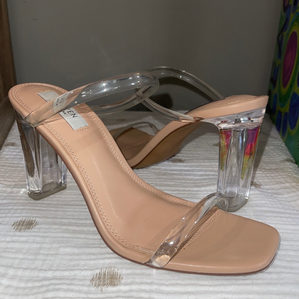 Steven by Steve Madden Jercy Clear Heel NIB
